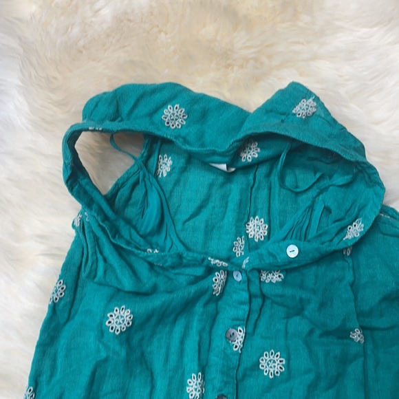 Maeve | XS green and white floral green dress - Picture 5 of 7